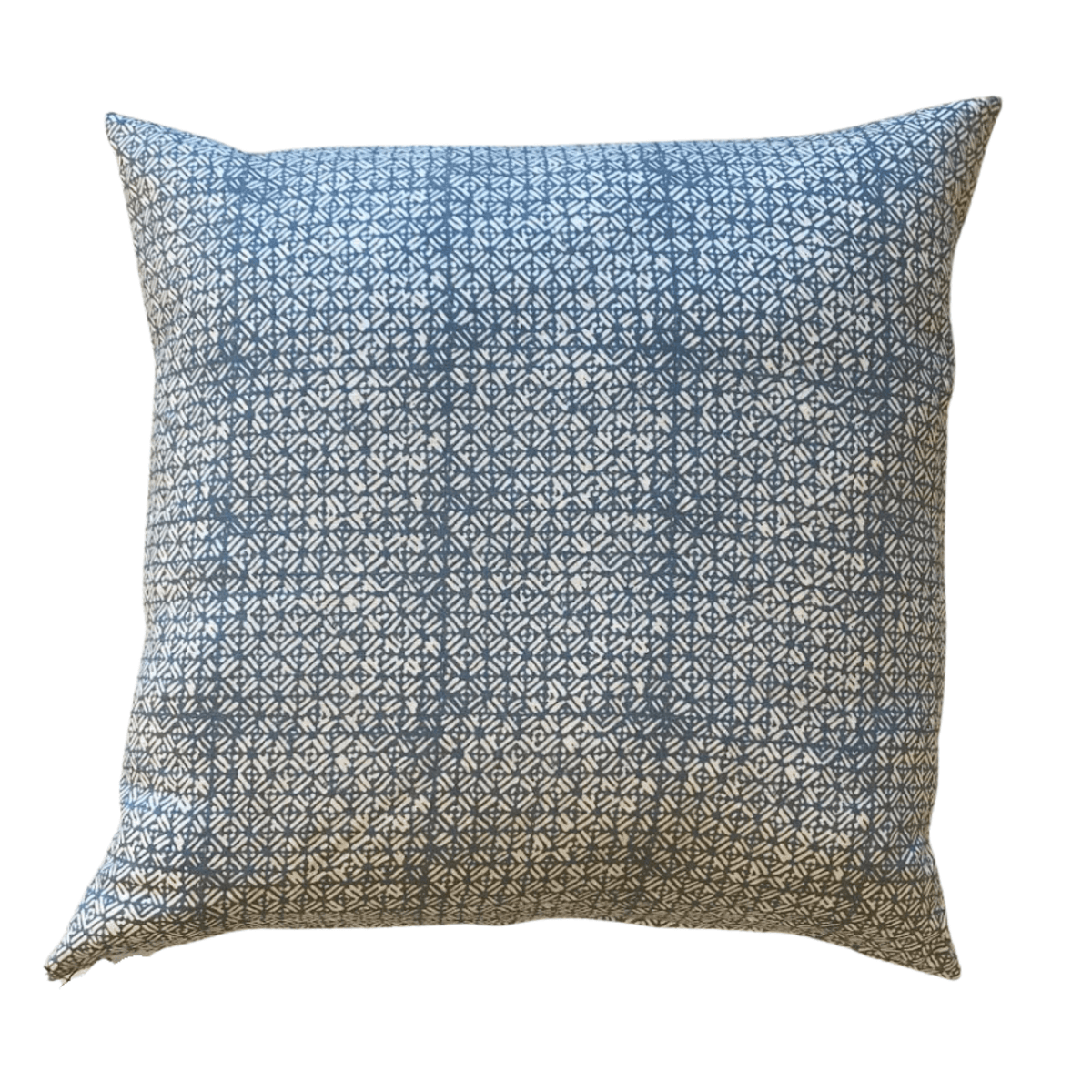 Megan Molten Shop Batik Blue Pillow Throw Pillows