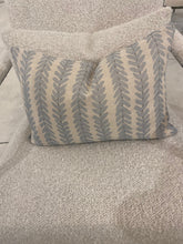 Megan Molten Shop Blue Woodperry Lumbar Pillow Throw Pillows