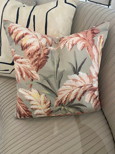 Megan Molten Shop Blush Palm Pillow Throw Pillows BlushPalmPil