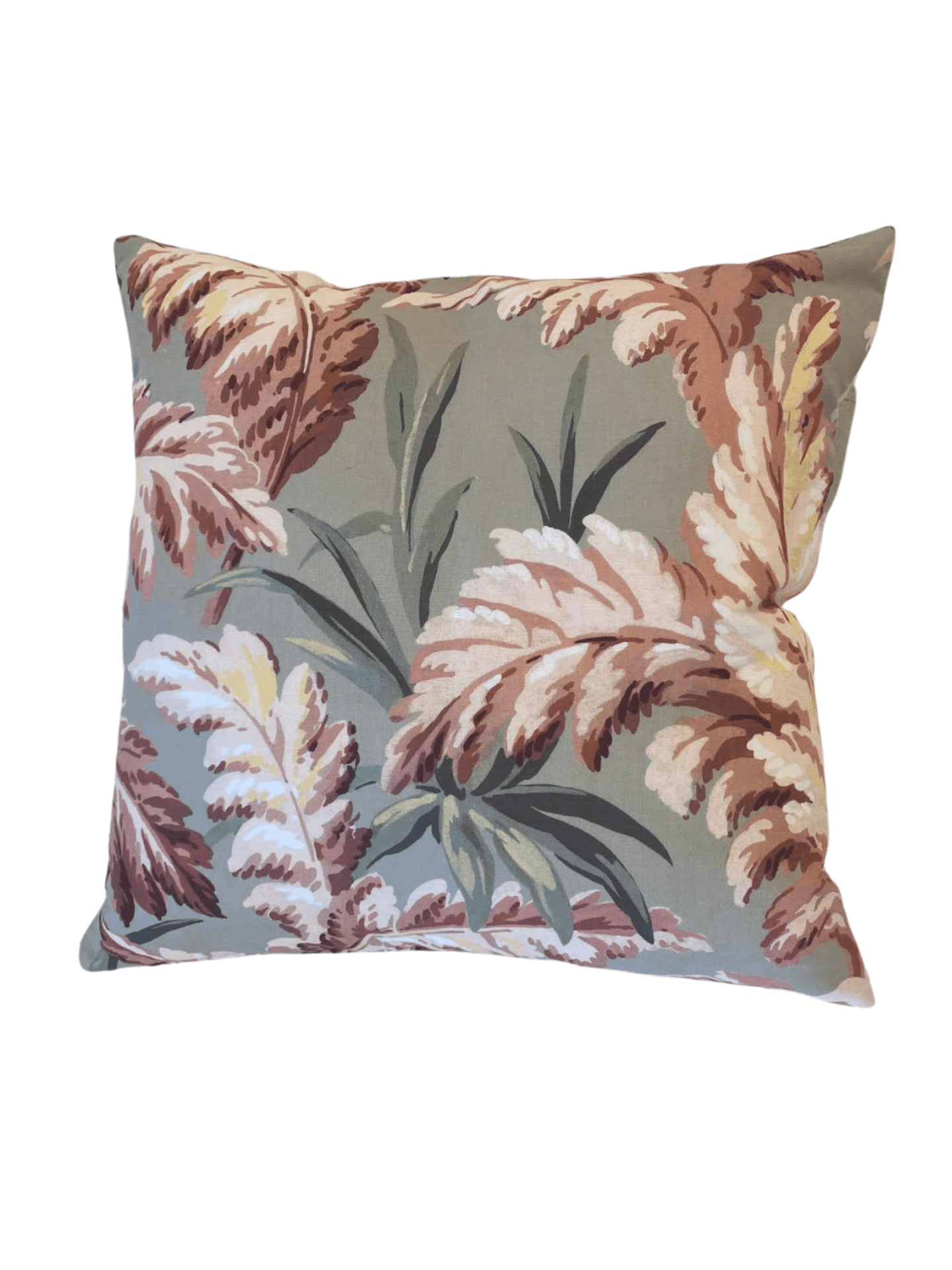 Megan Molten Shop Blush Palm Pillow Throw Pillows BlushPalmPil