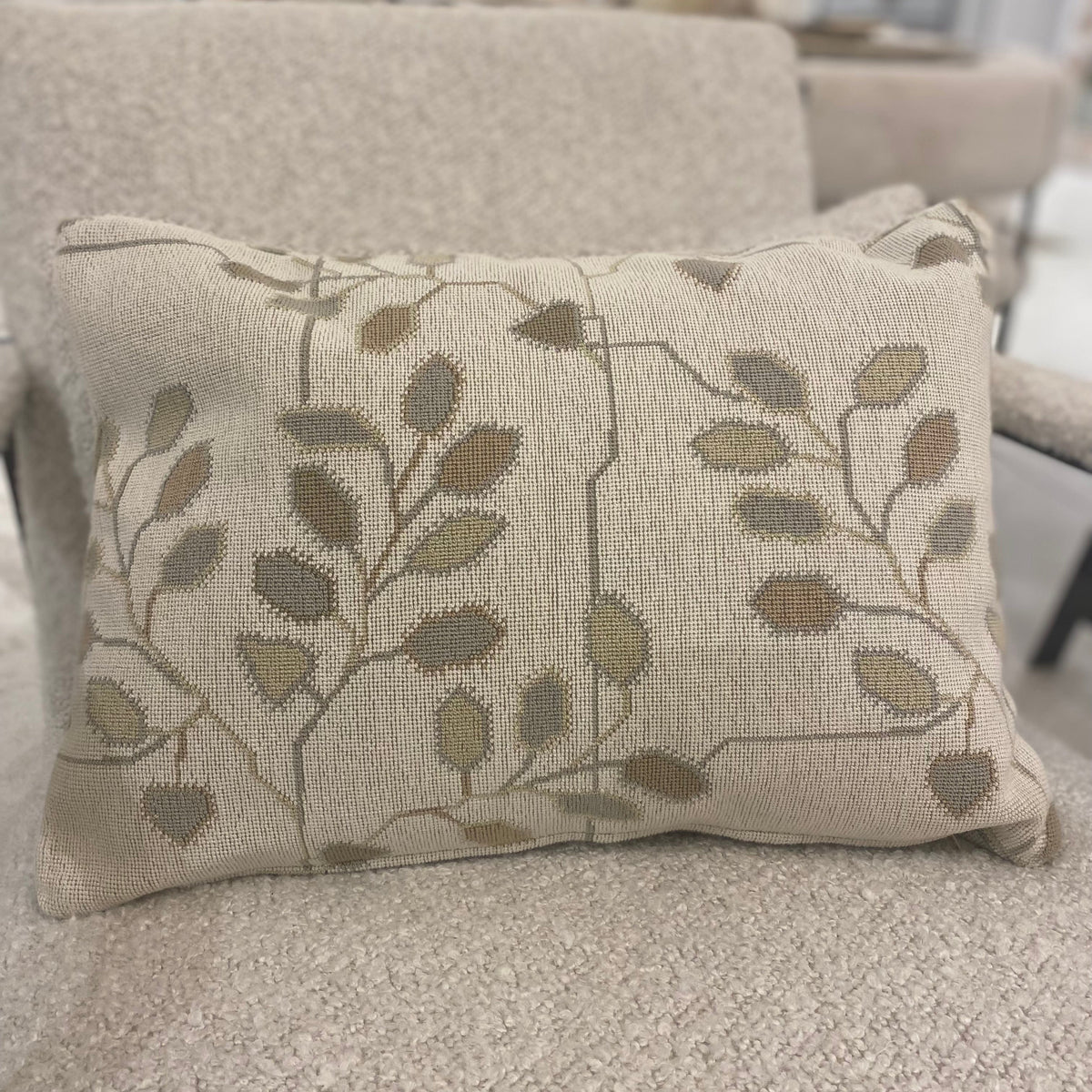 Megan Molten Shop Bronze Botanics Lumbar Pillow Throw Pillows BronzeBot