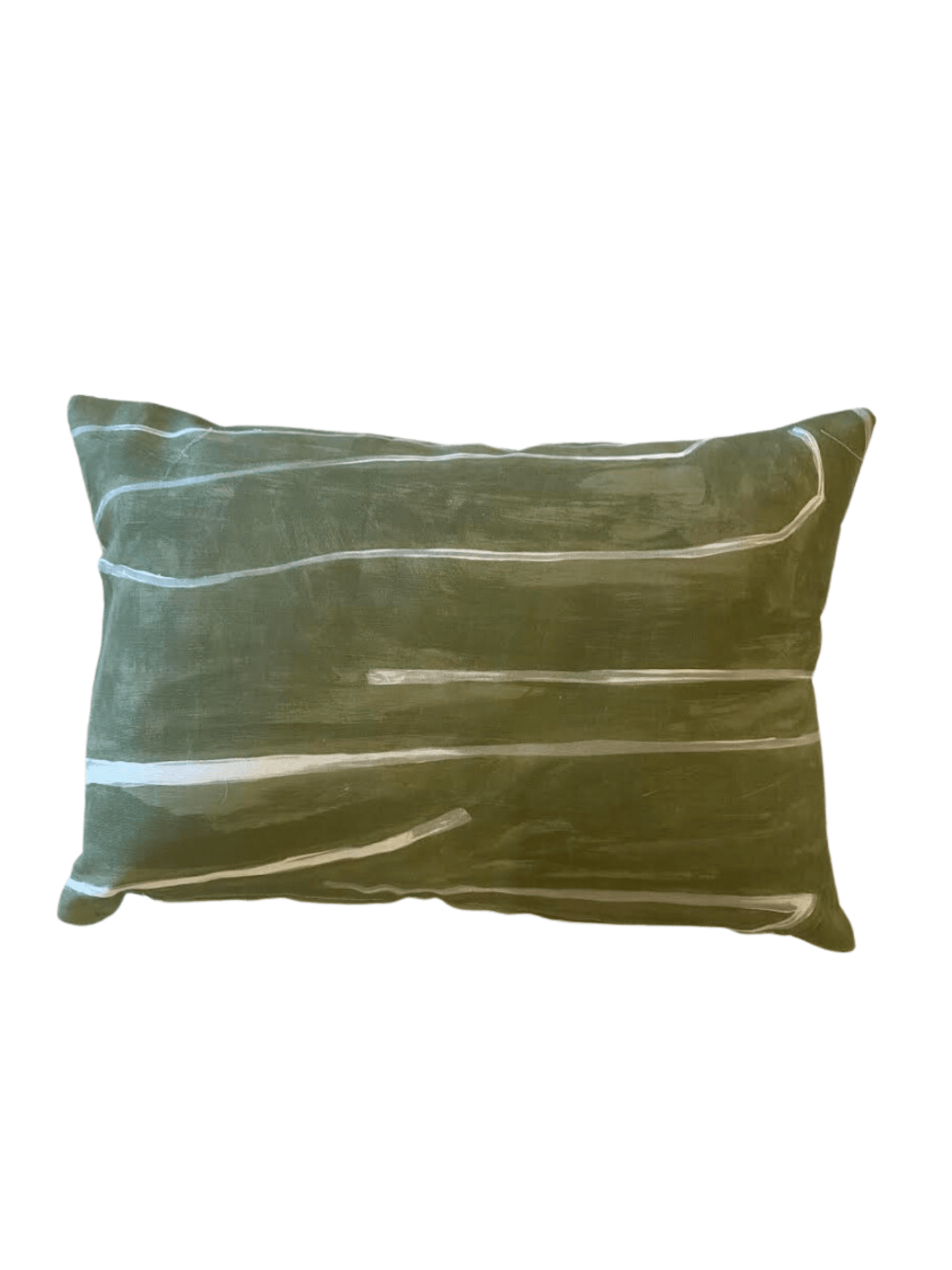 Megan Molten Shop Graffito Fern Lumbar Throw Pillows