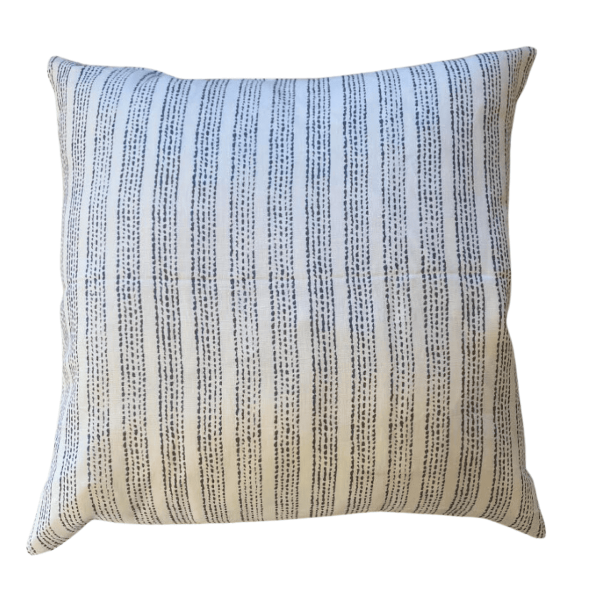 Megan Molten Shop Isabelle Grey Stipe Pillow Throw Pillows