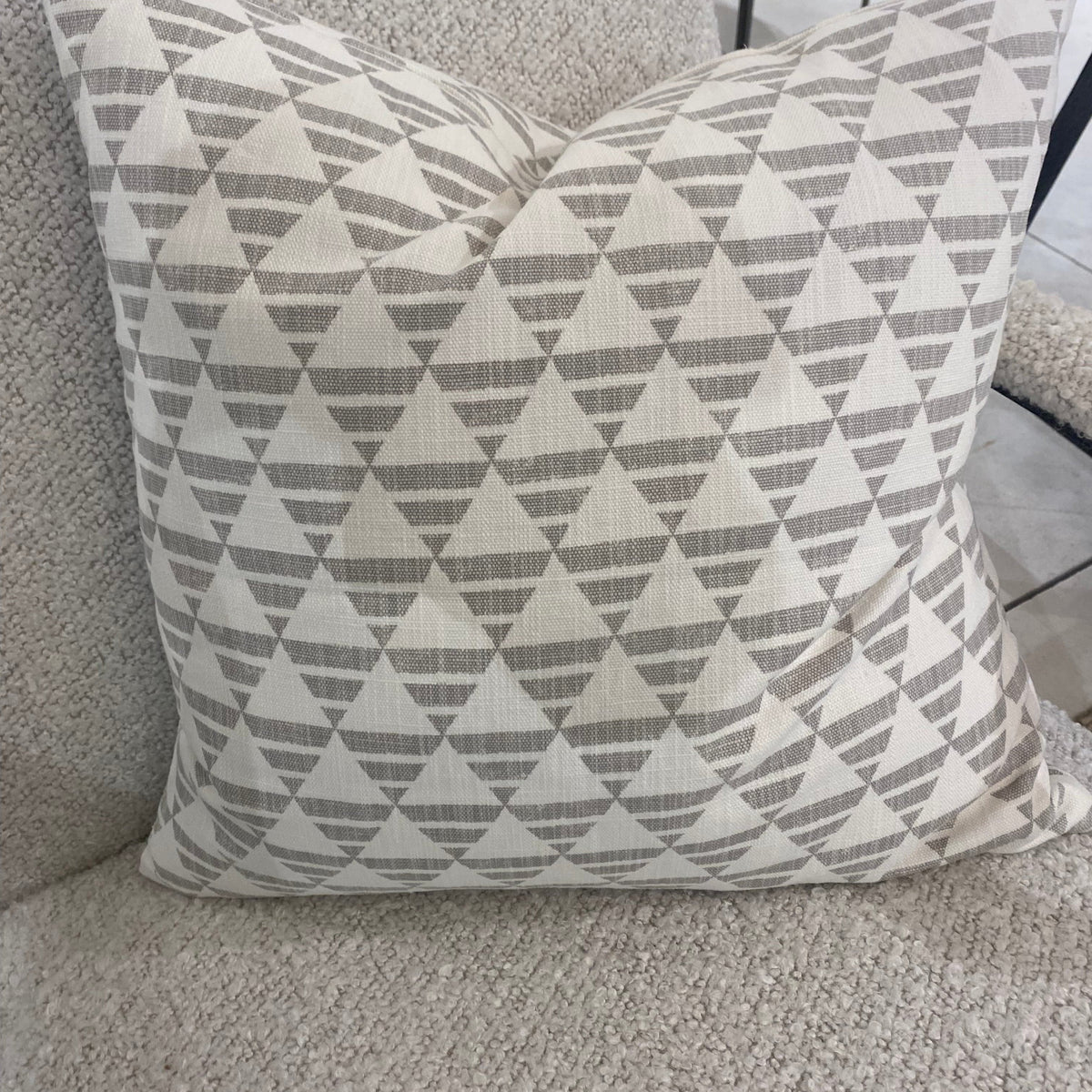 Megan Molten Shop Neutral Pyramids Pillow Throw Pillows pyramids