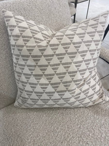 Megan Molten Shop Neutral Pyramids Pillow Throw Pillows pyramids