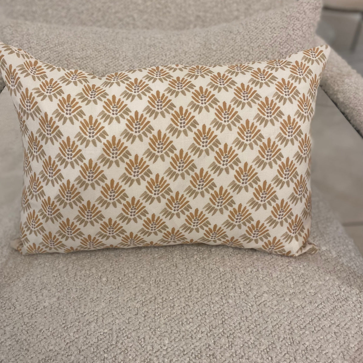 Megan Molten Shop Salvia Butterscotch Lumbar Pillow Throw Pillows Salvia