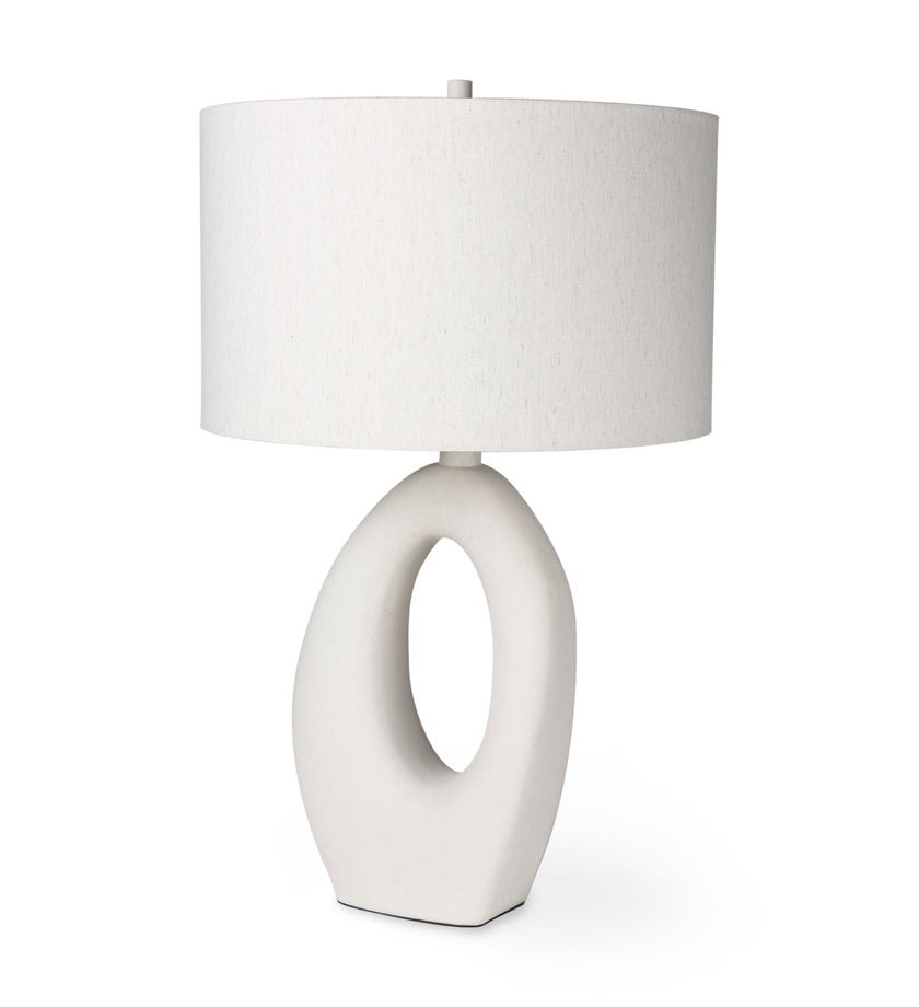 Contemporary Cream Table Lamp