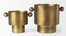 Mercana Gold Iron Vase