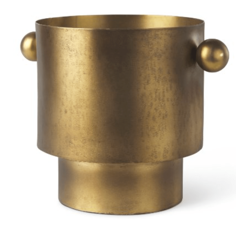 Mercana Gold Iron Vase