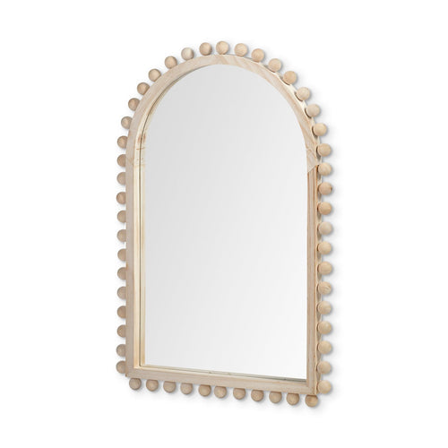 mercana Wood Bead Mirror Mirrors 68523