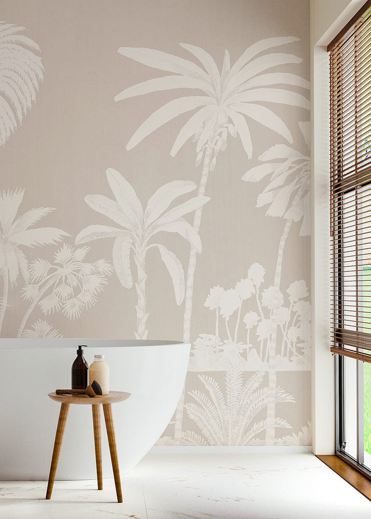 Mitchell Black Charleston Marsh Mural-Dune Veil Wallpaper