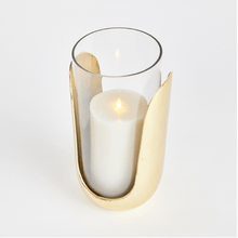 Napa Home Aida Gold Hurricane Candle Holders