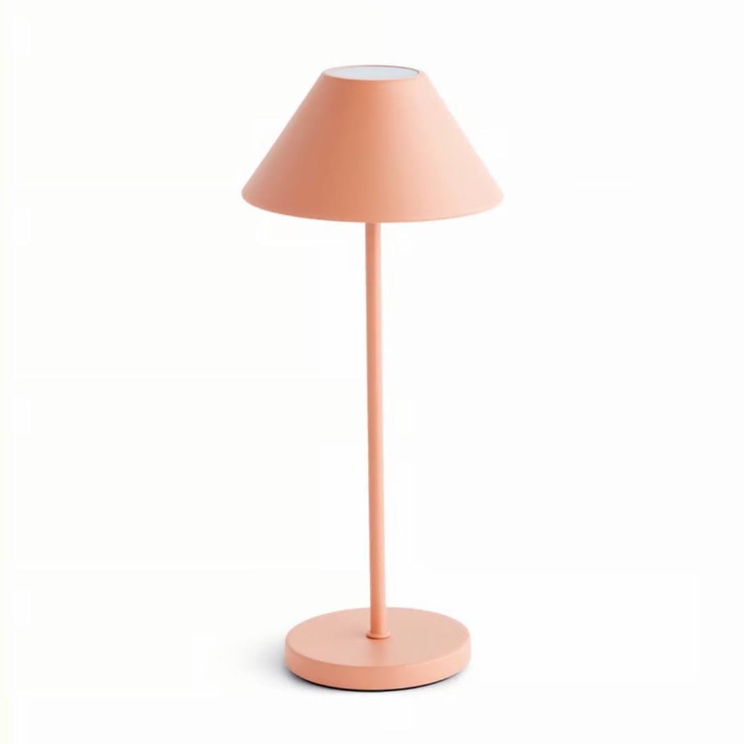 Napa Home Alluna Cordless LED Lamp - Peach Table Lamps N6LP03PK
