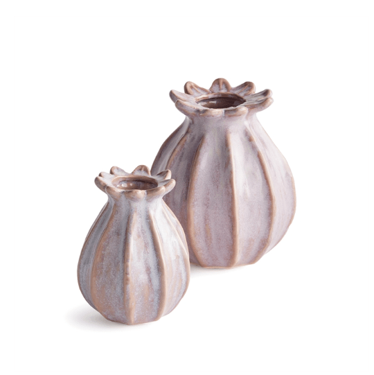 Napa Home Lavinia Bud Vase Pink Candle Holders