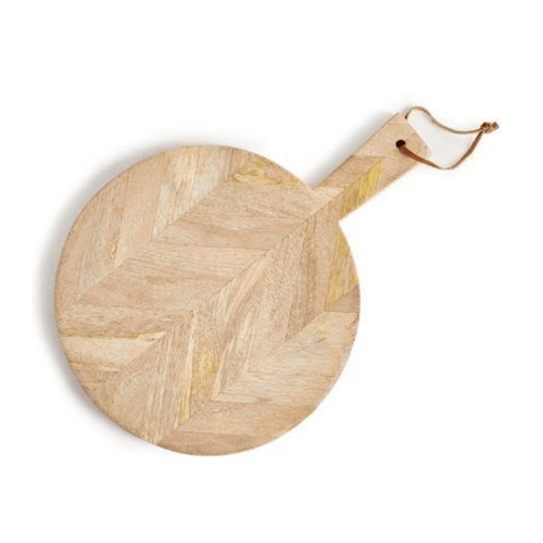 Napa Home Marquetry Round Serving Board Kitchen & Dining