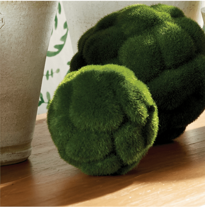 Napa Home Mod Moss Orb Faux Plants