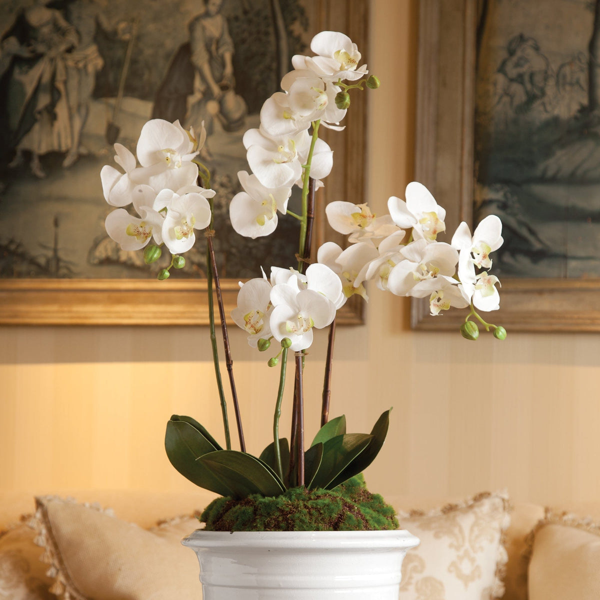 Napa Home Phalaenopsis Orchid Drop in faux flower DI1200