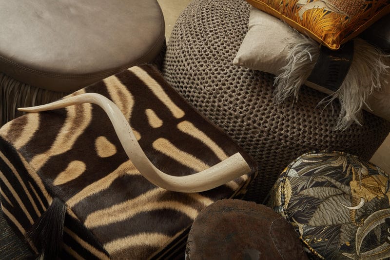 Ngala Kudu Inner Horn Tablecloth NGHORNKUDUINNERMD