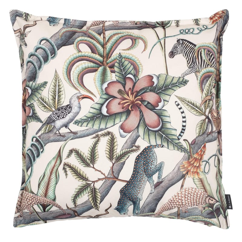 Ngala Pangolin Park Pillow - Chalk Pillows NGARDSOLCUSHPPC5020
