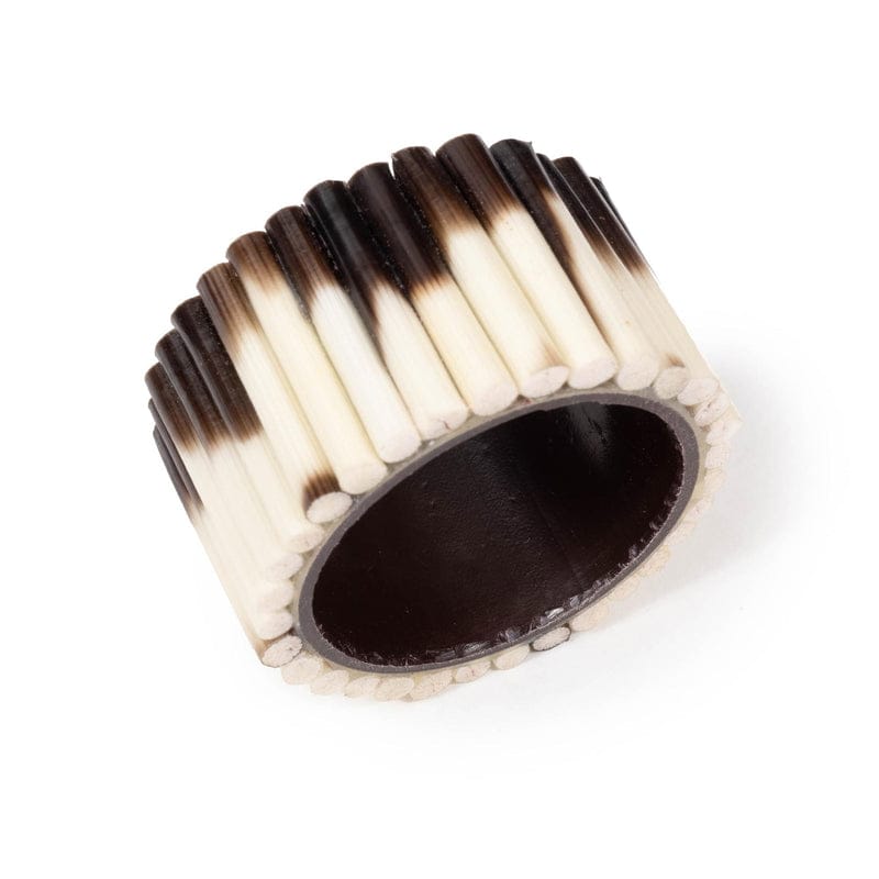 Ngala Porcupine Quill Napkin Ring Decor NGQUILLNAPRINGSET6