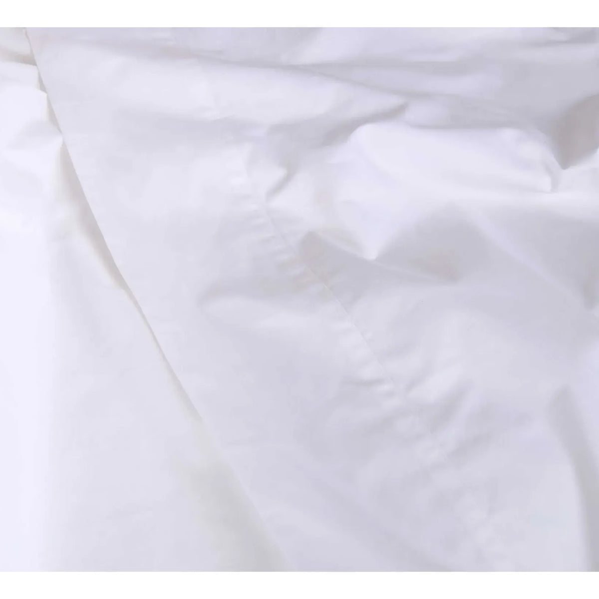 PomPom Cotton Percale Sheet Set - White Linens & Bedding