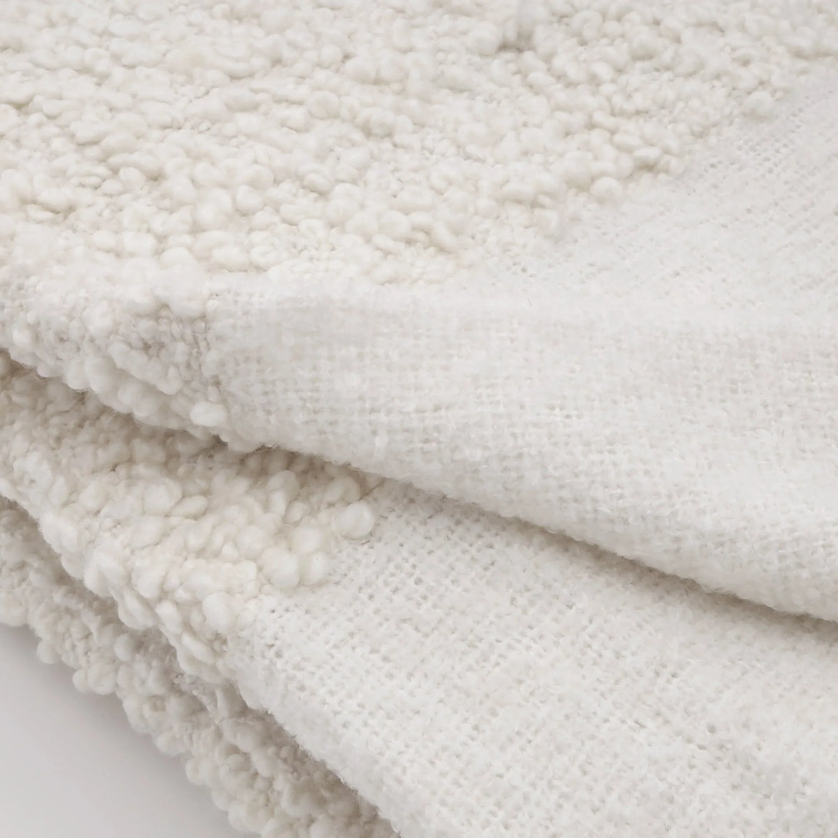 PomPom Ivory Murphy Oversized Throw Blankets JC-1200-IV-69MurphyOversized
