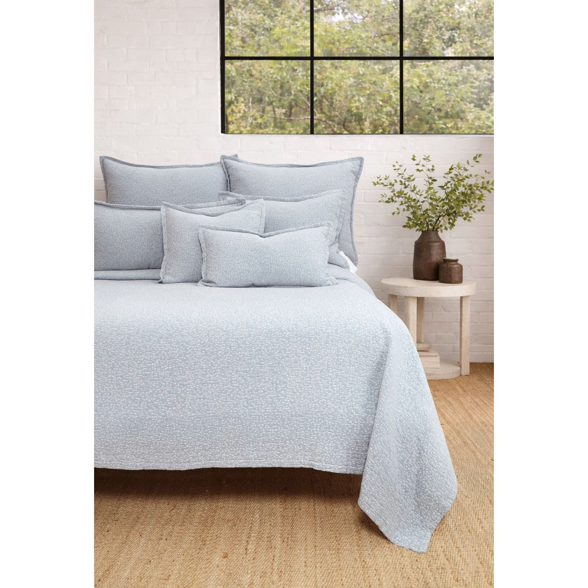 PomPom Malibu Matlesse - Light Blue Linens & Bedding