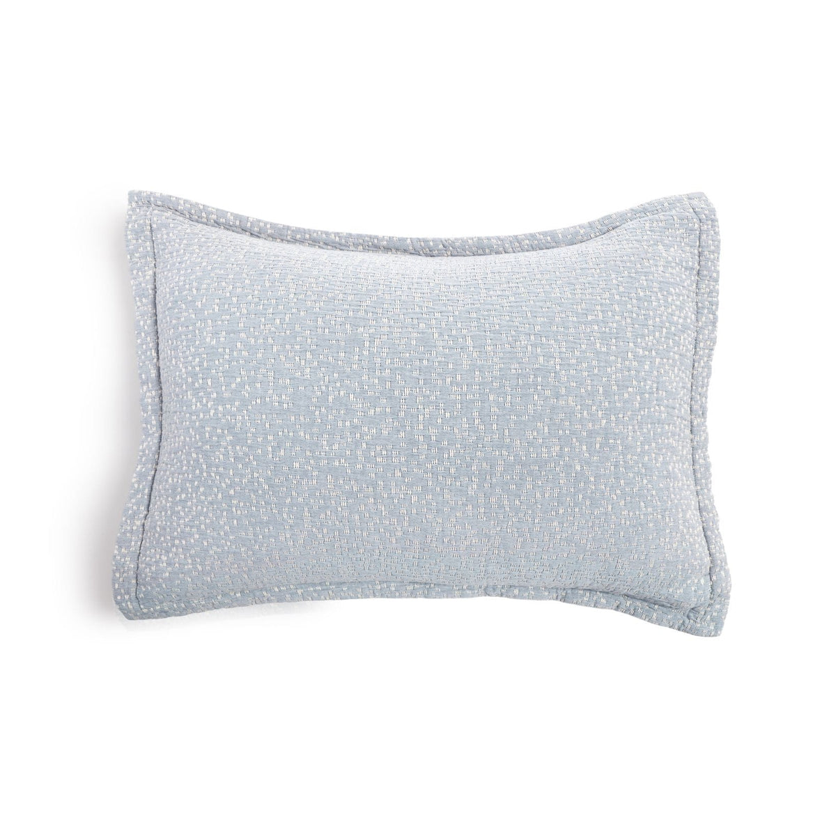 PomPom Malibu Sham - Light Blue Pillow Shams