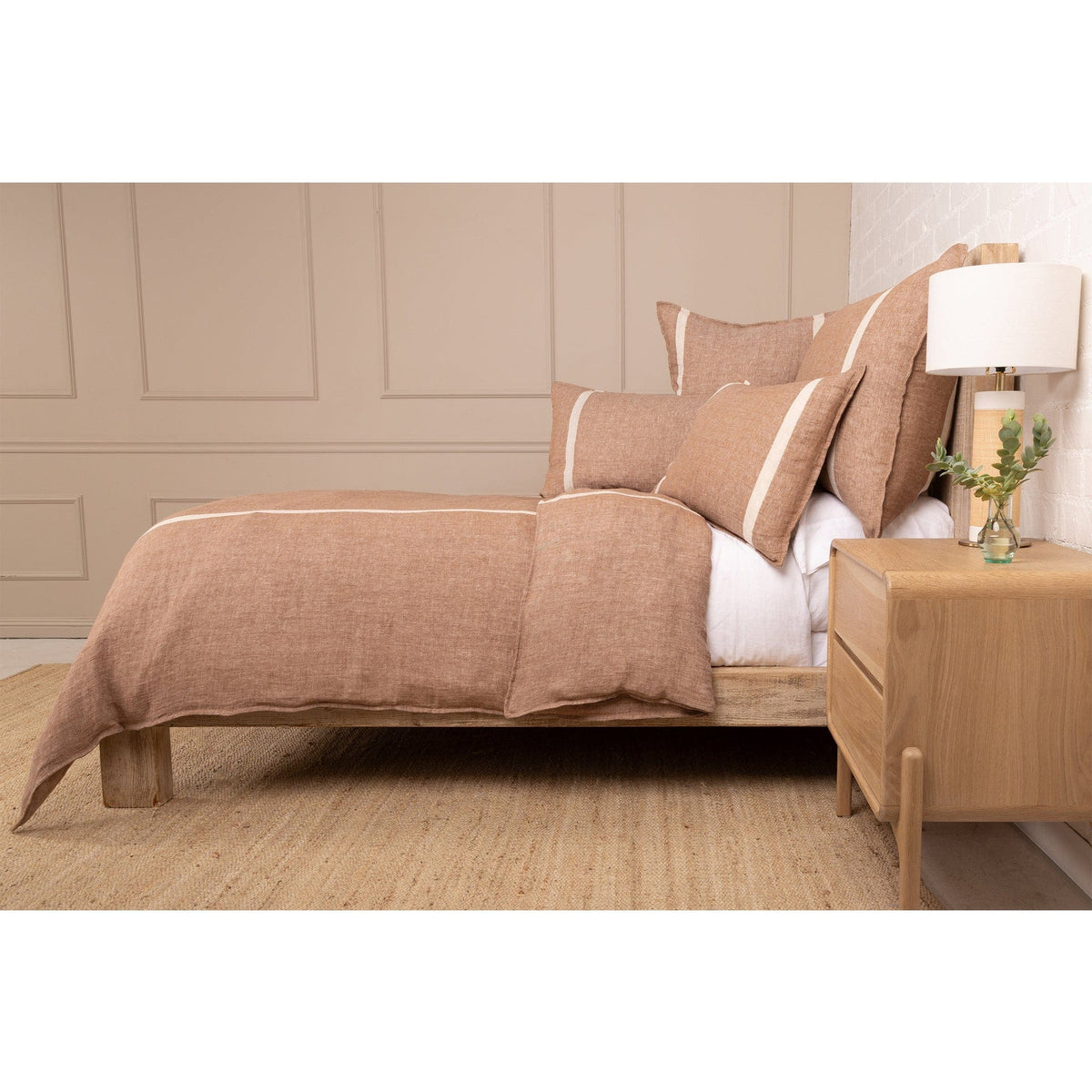 PomPom Rory Big Pillow Linens & Bedding T8500TCF20RORYTERRACOTTABP