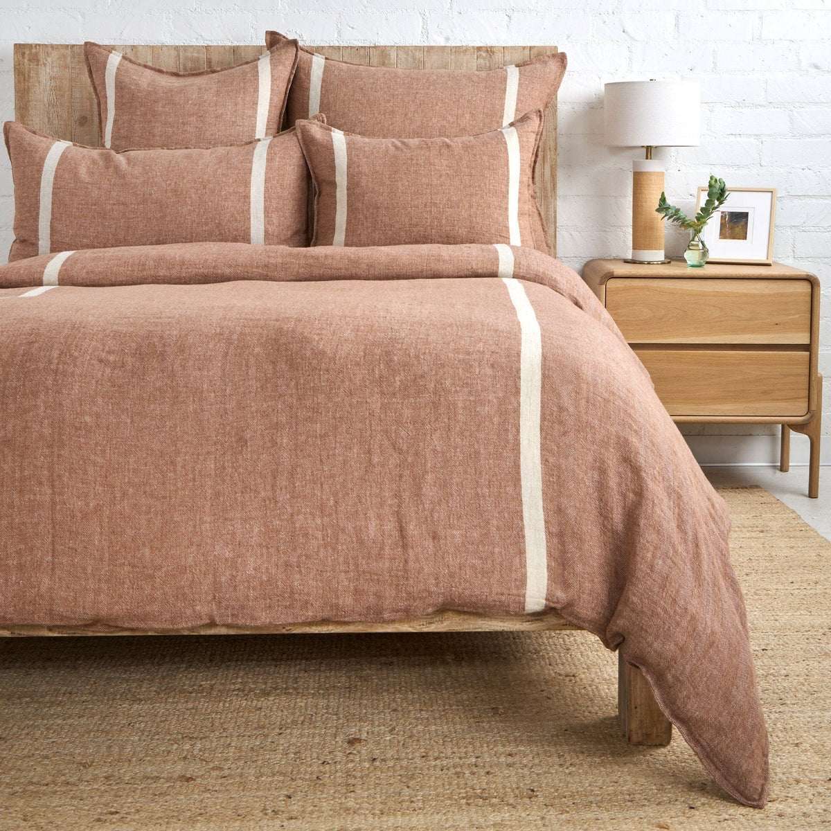 PomPom Rory Big Pillow Linens & Bedding T8500TCF20RORYTERRACOTTABP