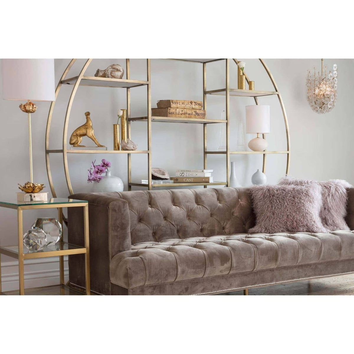 Regina Andrew Alabaster Orb Mini Lamp Mini Lamps 13-1036