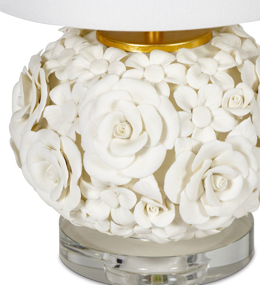 Regina Andrew Alice Porcelain Flower Mini Lamp - secondary
