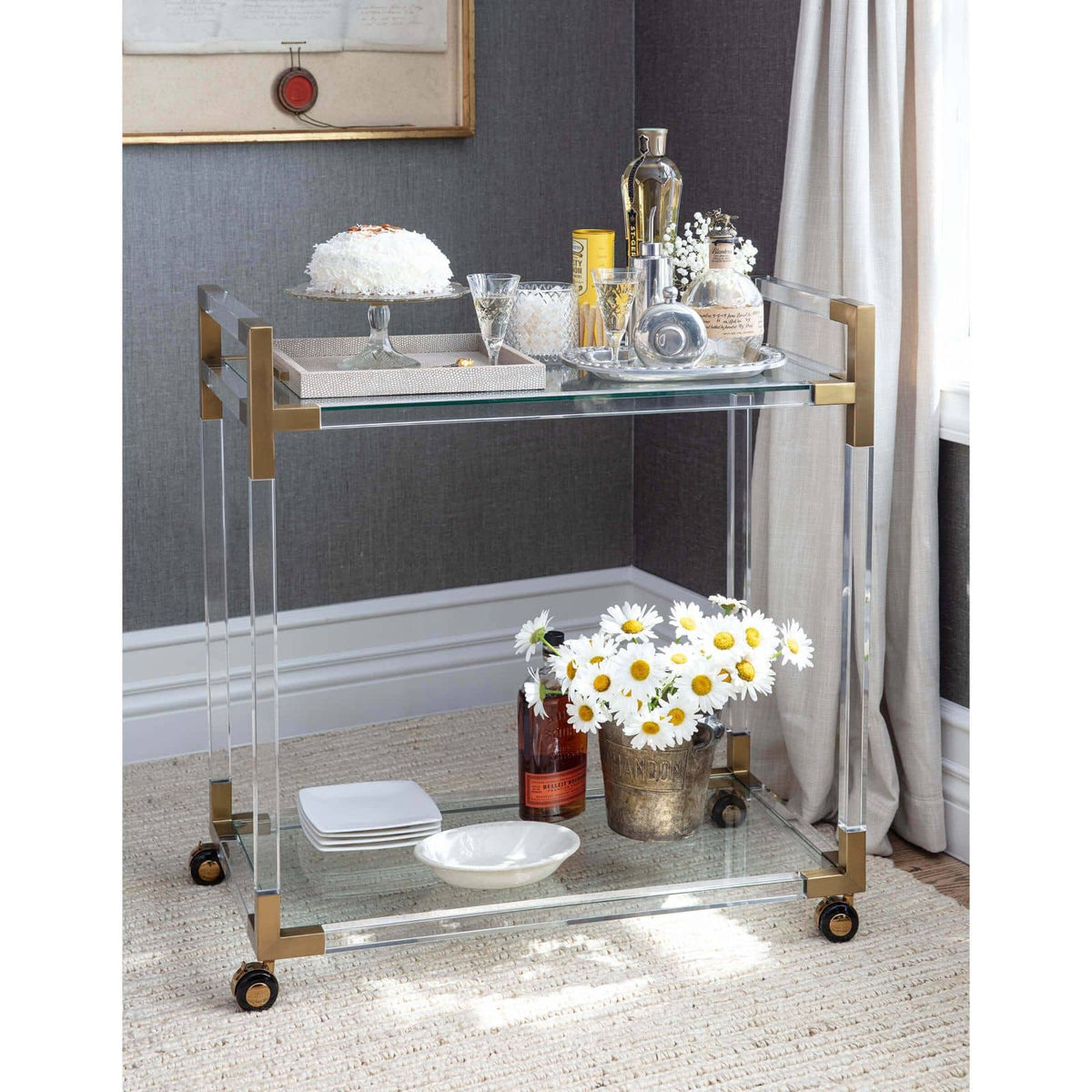 Regina Andrew Americano Bar Cart Bar Carts 31-1032