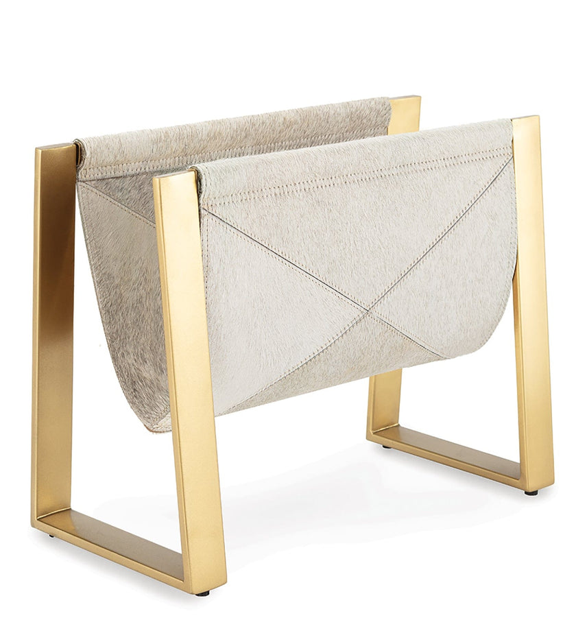 Regina Andrew Andres Hair on Hide Magazine Rack