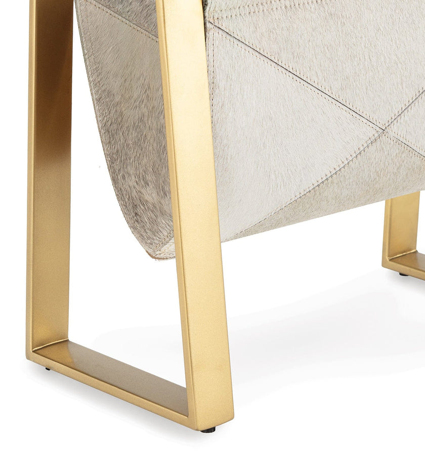 Regina Andrew Andres Hair on Hide Magazine Rack - secondary