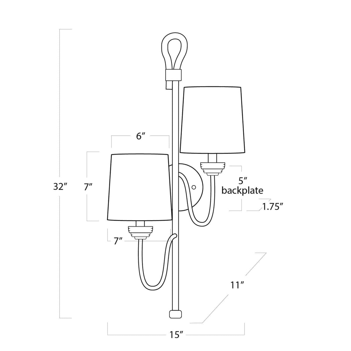 Regina Andrew Bimini Sconce Lighting