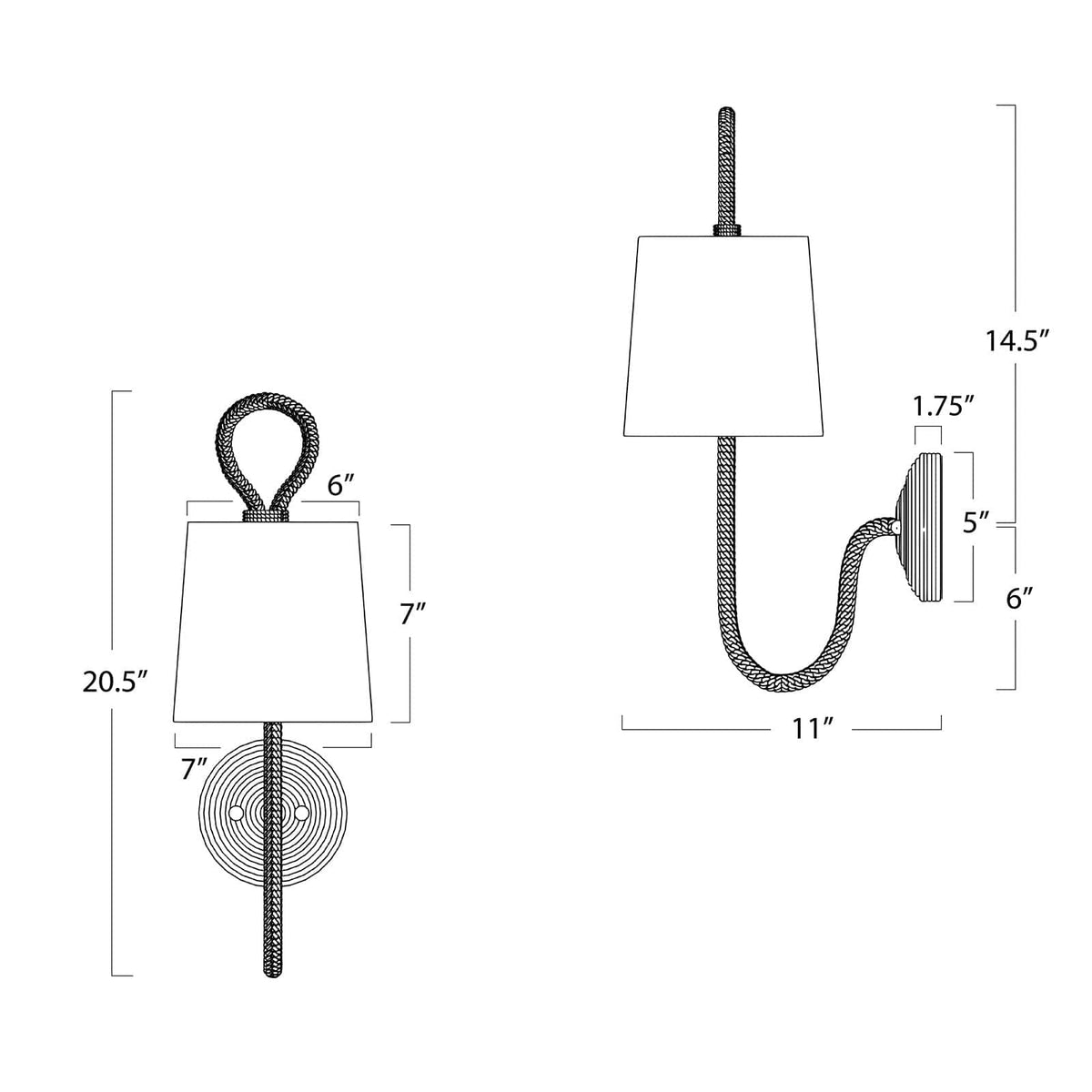 Regina Andrew Bimini Sconce Sconces