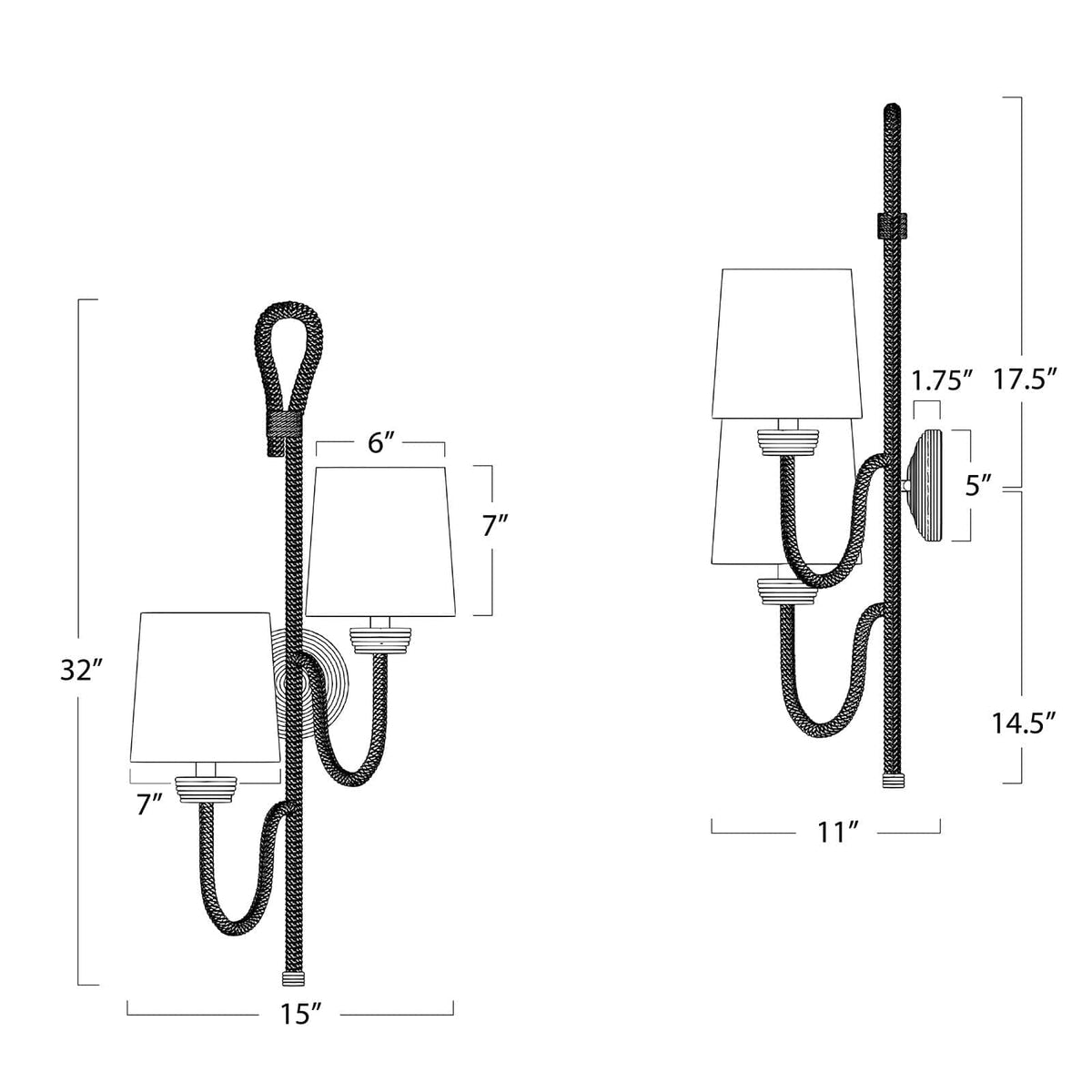 Regina Andrew Bimini Sconce Sconces