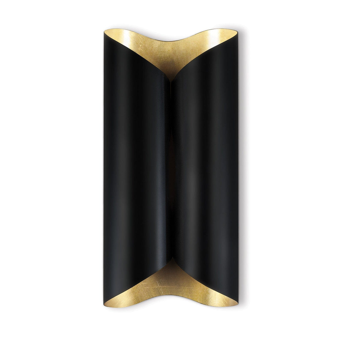 Regina Andrew Black Coil Metal Sconce Lighting 15-1154BLK