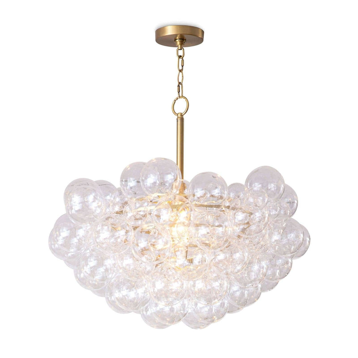 Regina Andrew Brass Bubbles Chandelier Lighting 16-1044NB