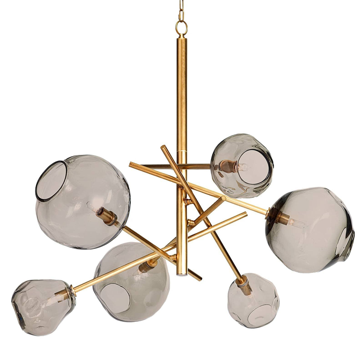 Regina Andrew Brass Molten Chandelier Lighting 16-1089NB