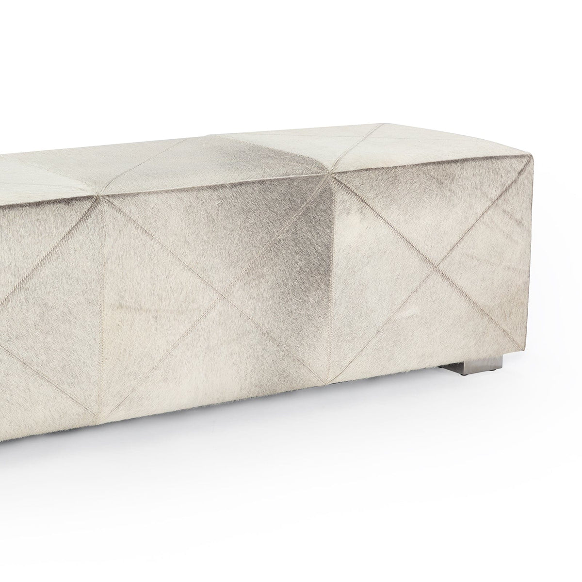 Regina Andrew Brooks Hair on Hide Bench Benches 32-1182