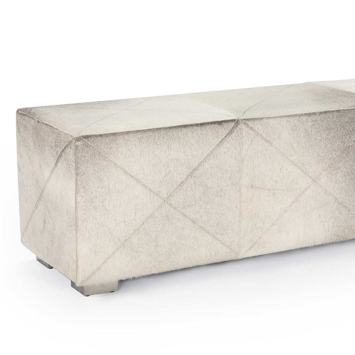 Regina Andrew Brooks Hair on Hide Bench Benches 32-1182