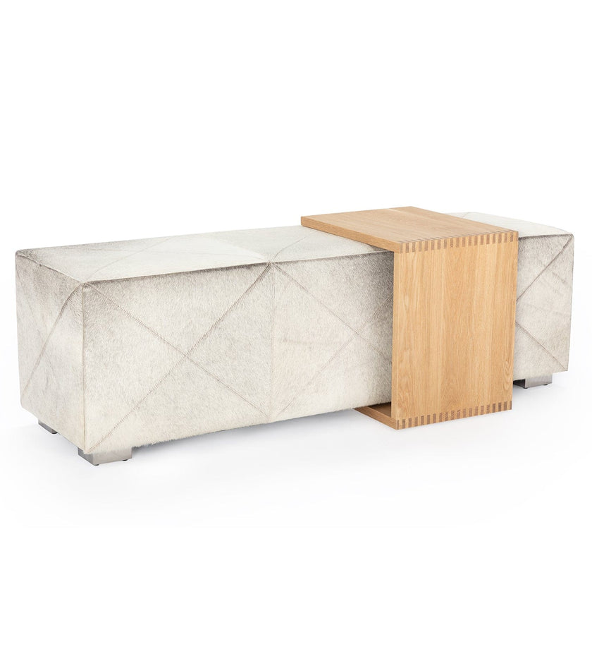 Regina Andrew Brooks Hair on Hide Bench - secondary