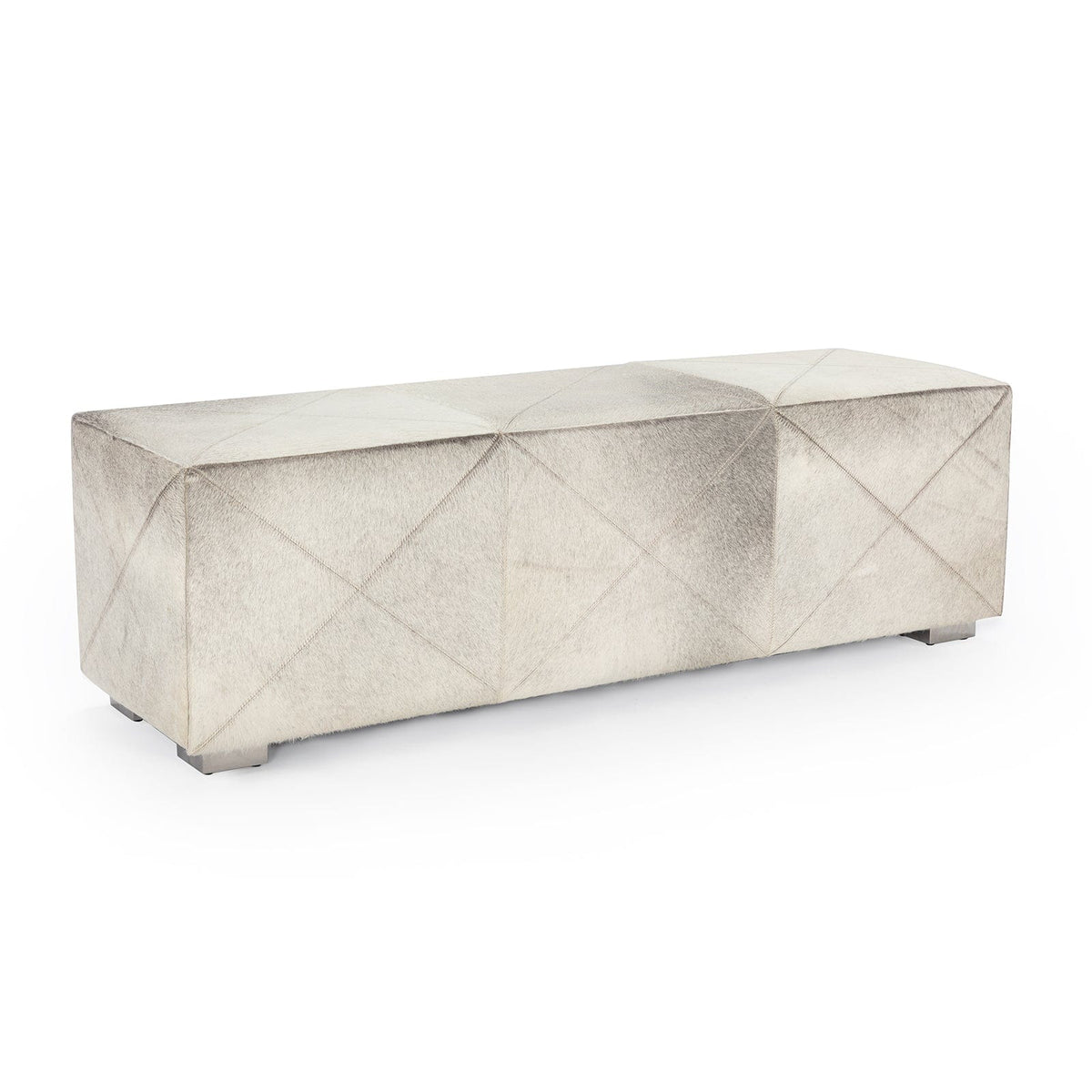 Regina Andrew Brooks Hair on Hide Bench Benches 32-1182