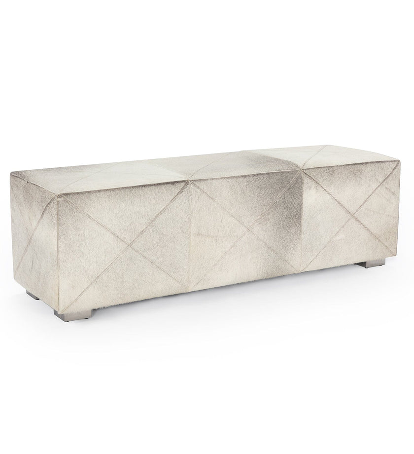 Regina Andrew Brooks Hair on Hide Bench