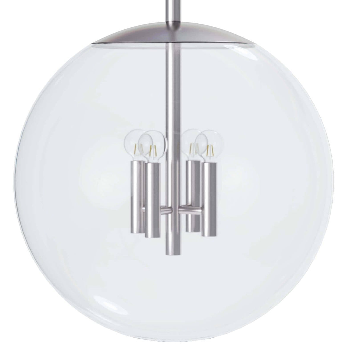 Regina Andrew Cafe Pendant- Nickel Lighting