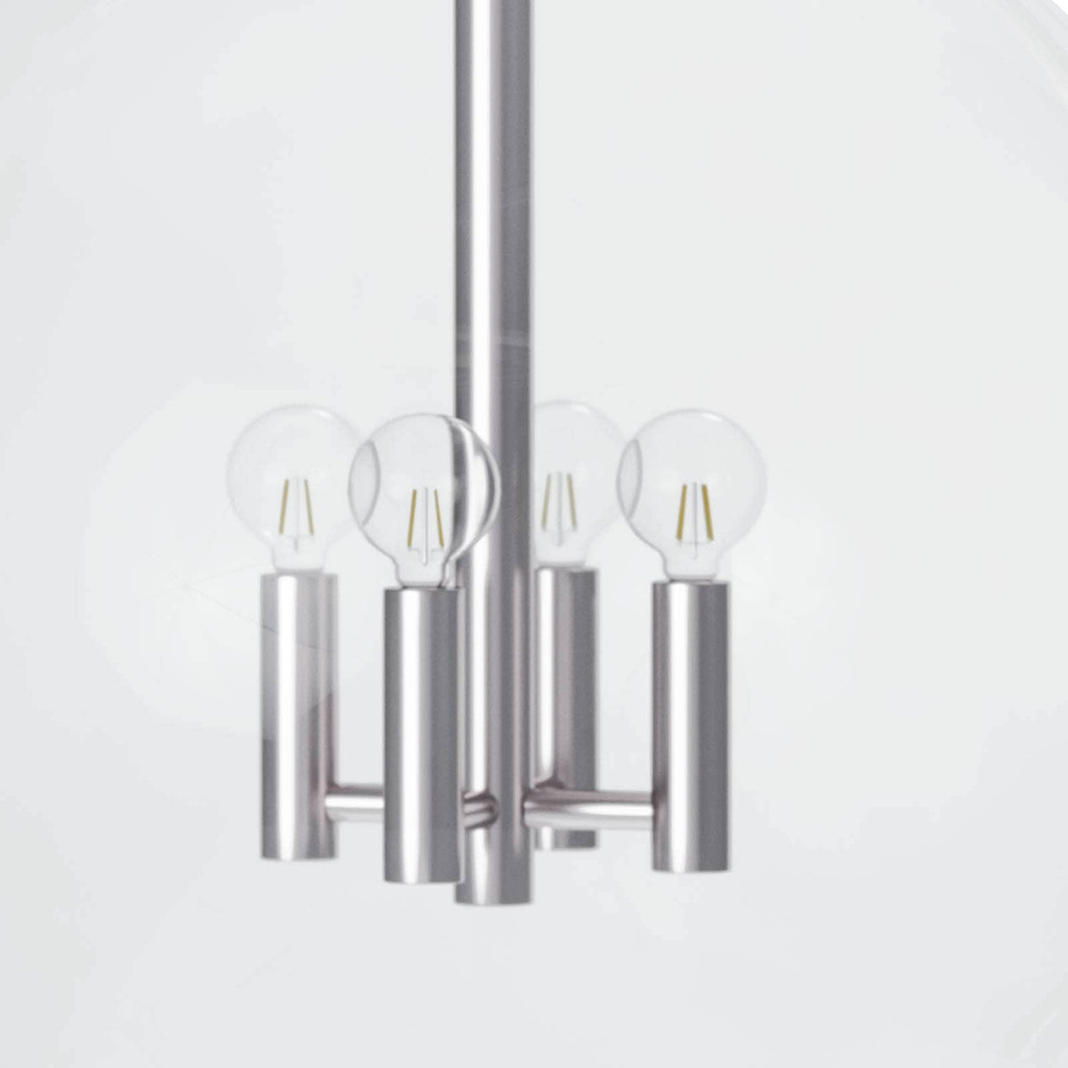 Regina Andrew Cafe Pendant- Nickel Lighting