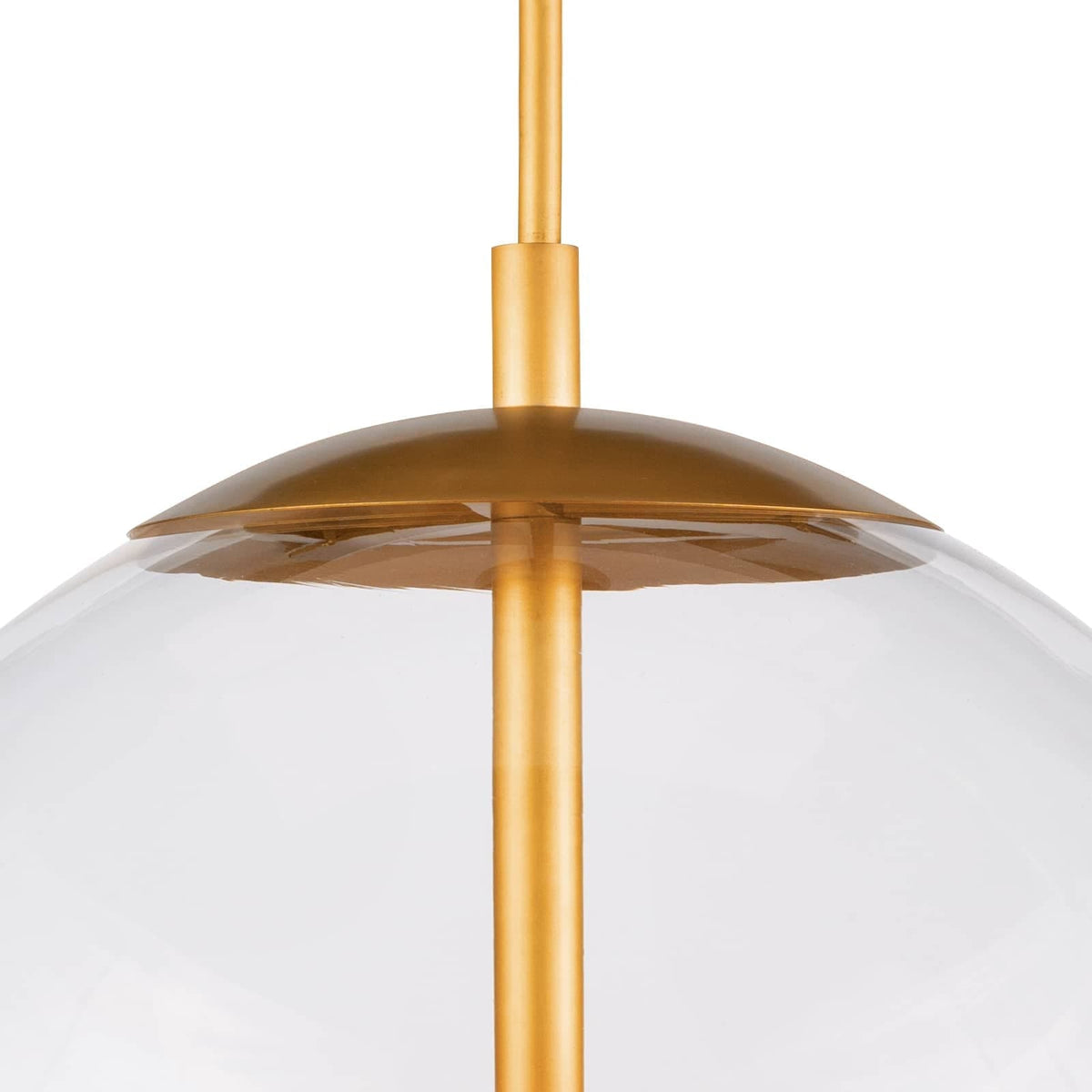 Regina Andrew Cafe Pendant- Polished Brass Lighting