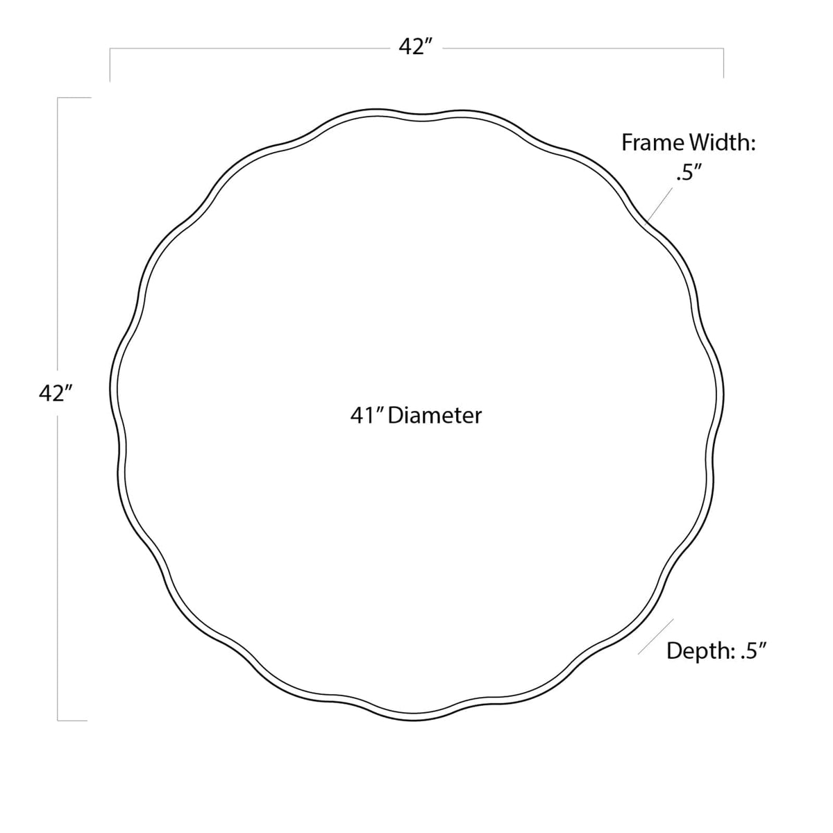 Regina Andrew Candice Mirror Wall Mirrors 21-1101